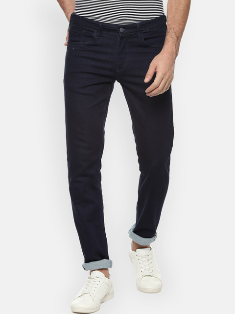 Solly Jeans Co. Men Navy Blue Skinny Fit Mid-Rise Clean Look Stretchable Jeans
Solly Jeans Co. Men Navy Blue Skinny Fit Mid-Rise Clean Look Stretchable Jeans