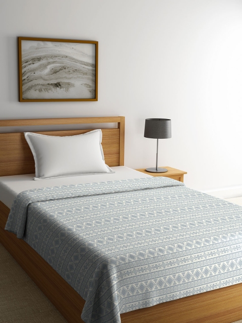 Portico New York Off-White & Blue Ethnic Motifs AC Room 280 GSM Single Bed Blanket
Portico New York Off-White & Blue Ethnic Motifs AC Room 280 GSM Single Bed Blanket
