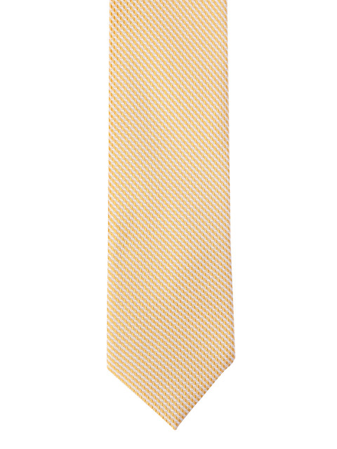Louis Philippe Yellow Woven Design Broad Tie
Louis Philippe Yellow Woven Design Broad Tie