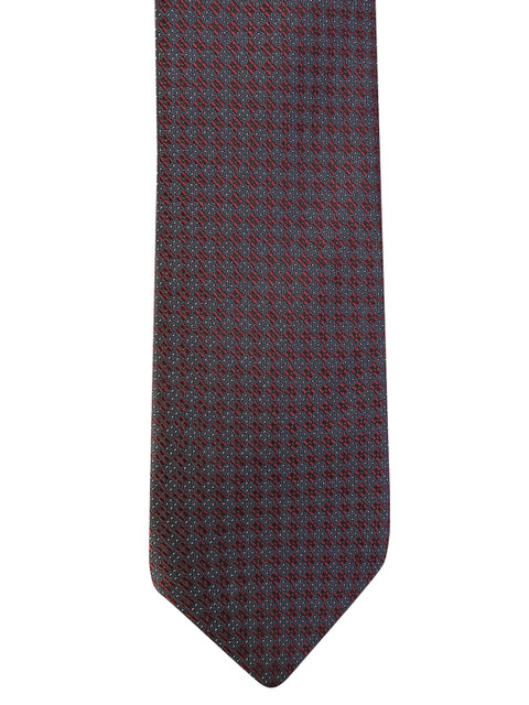 Louis Philippe Men Maroon & Grey Woven Design Broad Tie
Louis Philippe Men Maroon & Grey Woven Design Broad Tie
