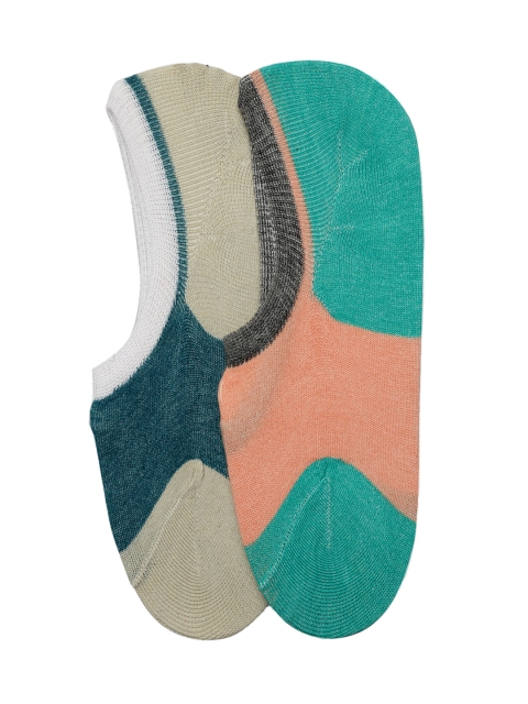 J Style Women Pack of 2 Assorted Shoe Liners