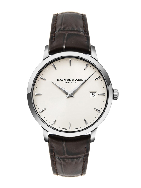 Raymond Weil Men Cream-Coloured Leather Weil Toccata Analogue Watch 5488-STC-40001
Raymond Weil Men Cream-Coloured Leather Weil Toccata Analogue Watch 5488-STC-40001