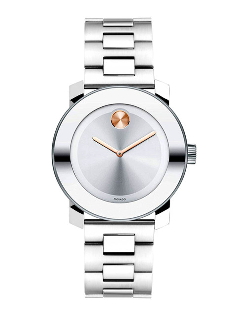 MOVADO Women Silver-Toned Analogue Watch 3600084
MOVADO Women Silver-Toned Analogue Watch 3600084
