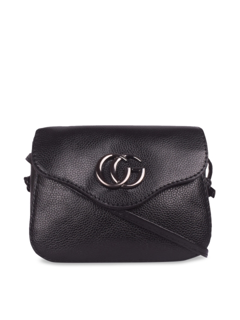 Bagkok Black Solid Sling Bag