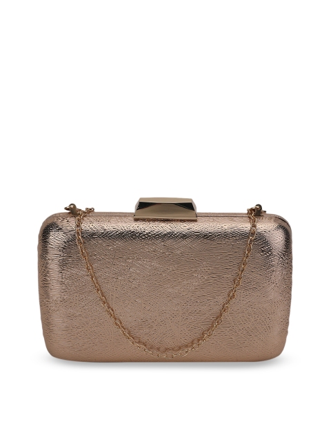 Kazo Gold-Toned Solid Clutch