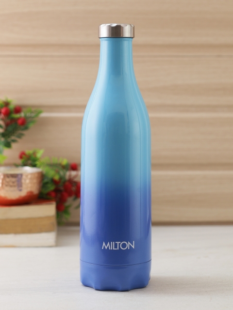 Milton Blue PRUDENT-1100 Stainless Steel Hot and Cold Water Bottle 1023ml