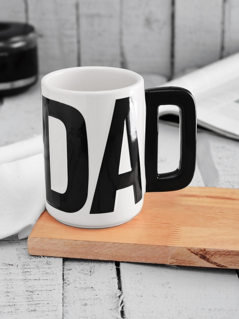Archies White & Black Ceramic Cup