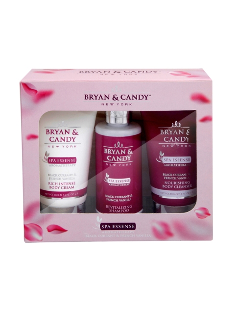 BRYAN & CANDY NEW YORK Women 3-Piece Spa Essence Aromatherapy Body Gift Set, Burgundy
BRYAN & CANDY NEW YORK Women 3-Piece Spa Essence Aromatherapy Body Gift Set, Burgundy