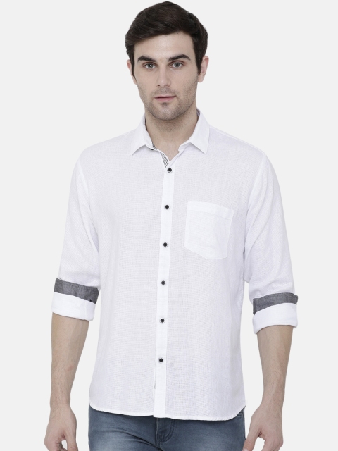 CAVALLO by Linen Club Men Cotton Linen White Regular Fit Solid Sustainable Casual Shirt
CAVALLO by Linen Club Men Cotton Linen White Regular Fit Solid Sustainable Casual Shirt