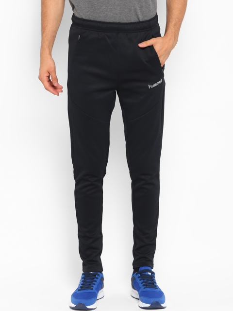 Hummel Men Black Solid Tech Move Football Track Pants