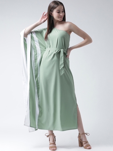 Texco Women Green Solid Maxi Dress