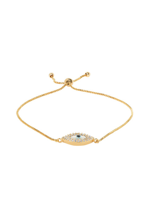 Moon Dust Gold-Plated Embellished Charm Bracelet
Moon Dust Gold-Plated Embellished Charm Bracelet