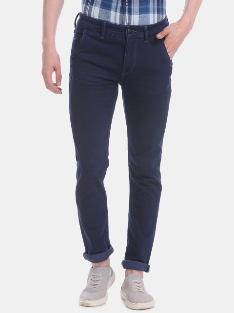 U.S. Polo Assn. Denim Co. Men Blue Tapered Fit Jeans