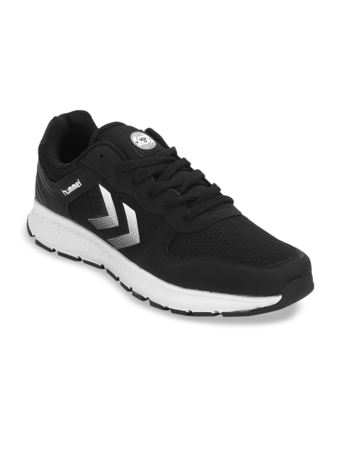 hummel Unisex Black Sneakers