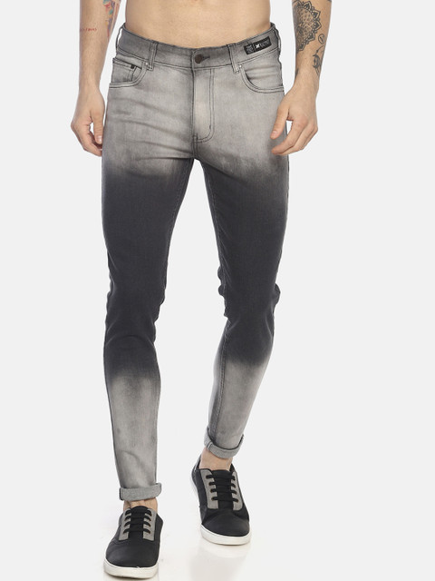 KULTPRIT Men Grey Skinny Fit Mid-Rise Clean Look Stretchable Jeans
KULTPRIT Men Grey Skinny Fit Mid-Rise Clean Look Stretchable Jeans