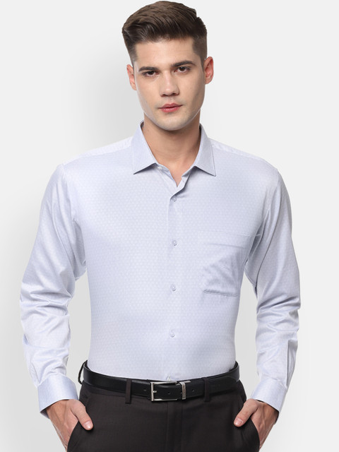 Van Heusen Men Blue Self Design Regular Fit Formal Shirt
Van Heusen Men Blue Self Design Regular Fit Formal Shirt