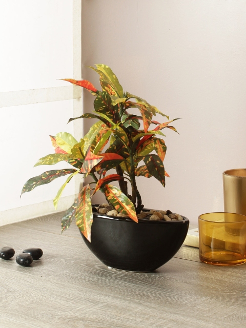 TAYHAA Green & Orange Alluring and Enchanting Artificial Bonsai Tree With Pot
TAYHAA Green & Orange Alluring and Enchanting Artificial Bonsai Tree With Pot