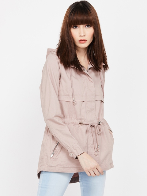Fame Forever by Lifestyle Women Pink Solid Tailored Jacket