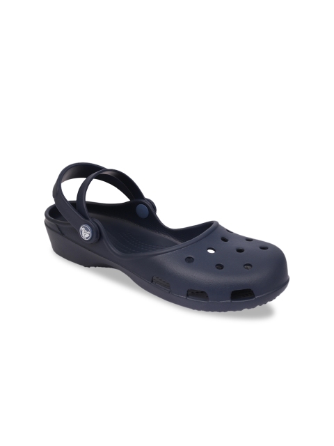 Crocs Women Navy Blue Clogs