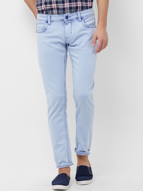 Lawman pg3 Men Blue Skinny Fit Mid-Rise Clean Look Stretchable Jeans