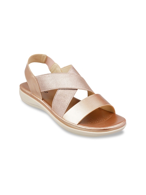 SOLE HEAD Women Rose Gold-Toned Solid Heels