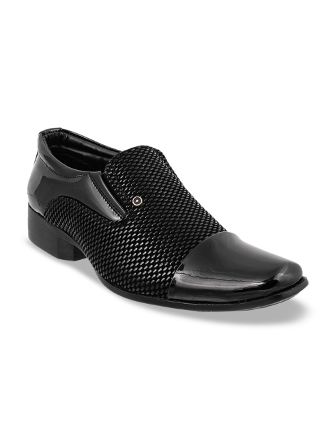 Mochi Boys Black Loafers