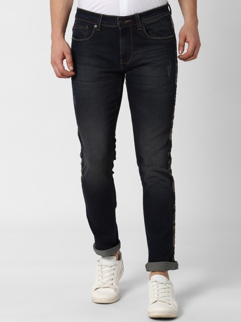 Peter England Casuals Men Navy Blue Slim Fit Mid-Rise Low Distress Stretchable Jeans
Peter England Casuals Men Navy Blue Slim Fit Mid-Rise Low Distress Stretchable Jeans
