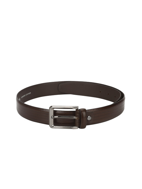 Red Tape Men Brown Textured Leather Belt 
Red Tape Men Brown Textured Leather Belt