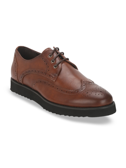 Truffle Collection Men Brown Brogues