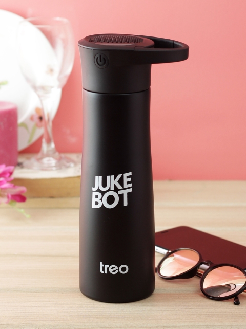 Treo Black Solid Juke Bot-700 Vaccum Insulated Hot & Cold Stainless Steel Water Bottle 700 ml
Treo Black Solid Juke Bot-700 Vaccum Insulated Hot & Cold Stainless Steel Water Bottle 700 ml