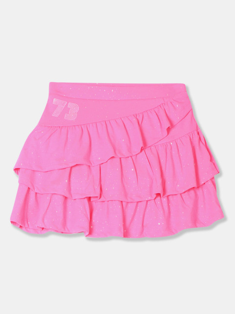 Cherokee Girls Pink Tiered Printed Skort
Cherokee Girls Pink Tiered Printed Skort