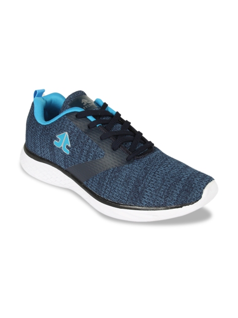 OFF LIMITS Men Navy Blue Mesh Speed Runner Running Shoes