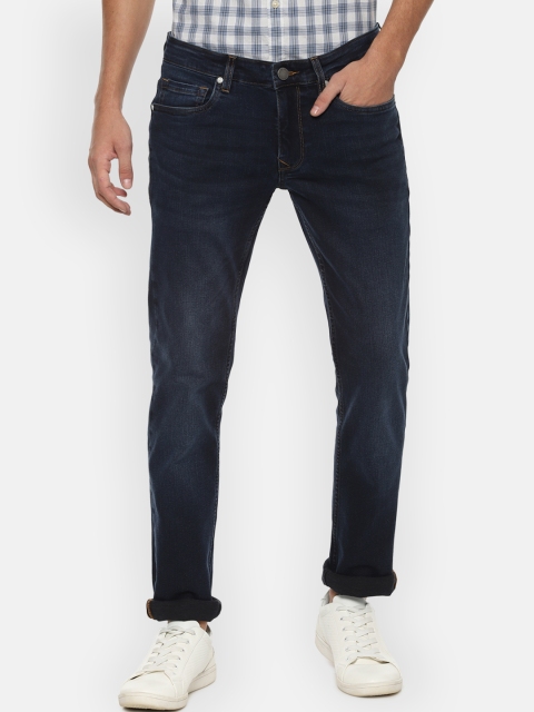 Louis Philippe Jeans Men Navy Blue Mid-Rise Clean Look Stretchable Slim Fit Jeans
Louis Philippe Jeans Men Navy Blue Mid-Rise Clean Look Stretchable Slim Fit Jeans