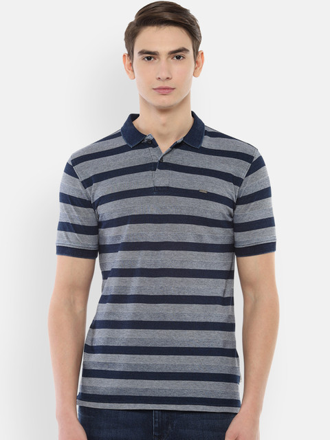 Van Heusen Sport Men Navy Blue Striped Polo Collar T-shirt
Van Heusen Sport Men Navy Blue Striped Polo Collar T-shirt
