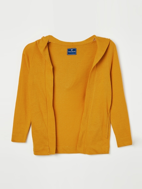 Fame Forever by Lifestyle Boys Mustard Solid Sweater