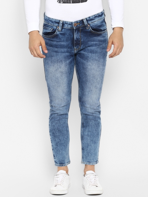 SPYKAR Men Blue Slim Fit Mid-Rise Clean Look Jeans