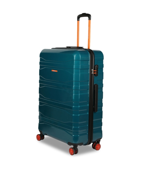 United Colors of Benetton Unisex Teal Green 360-Degree Rotation Large Trolley Suitcase
United Colors of Benetton Unisex Teal Green 360-Degree Rotation Large Trolley Suitcase