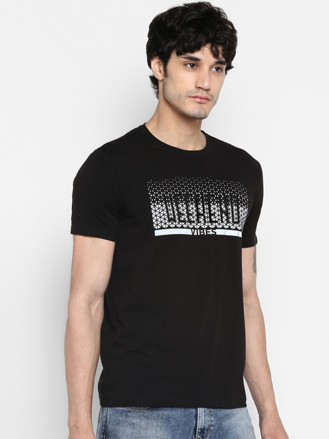 SPYKAR Men Black & White Printed Round Neck T-shirt
SPYKAR Men Black & White Printed Round Neck T-shirt