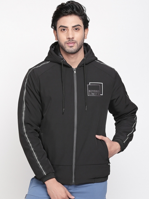 Ajile by Pantaloons Men Black Solid Jacket