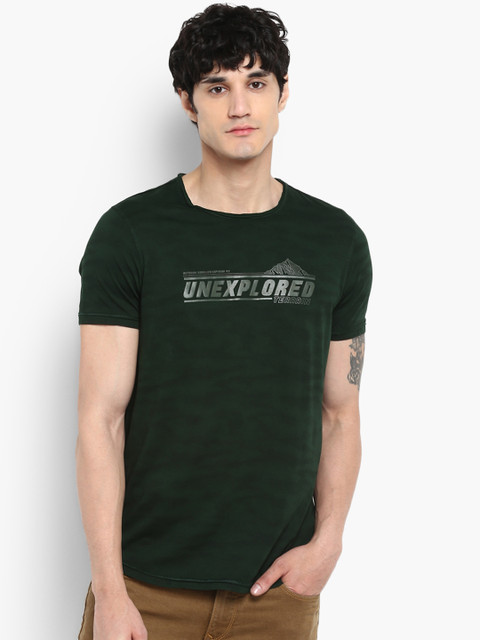 SPYKAR Men Green Printed Round Neck T-shirt
SPYKAR Men Green Printed Round Neck T-shirt
