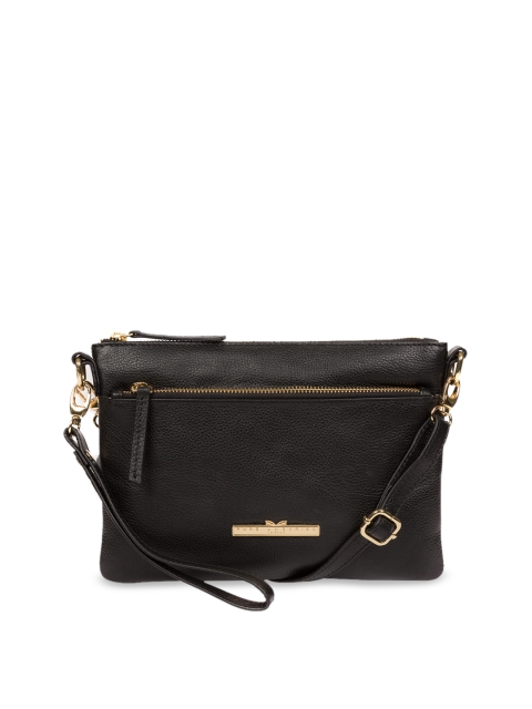 PURE LUXURIES LONDON Black Solid Clutch