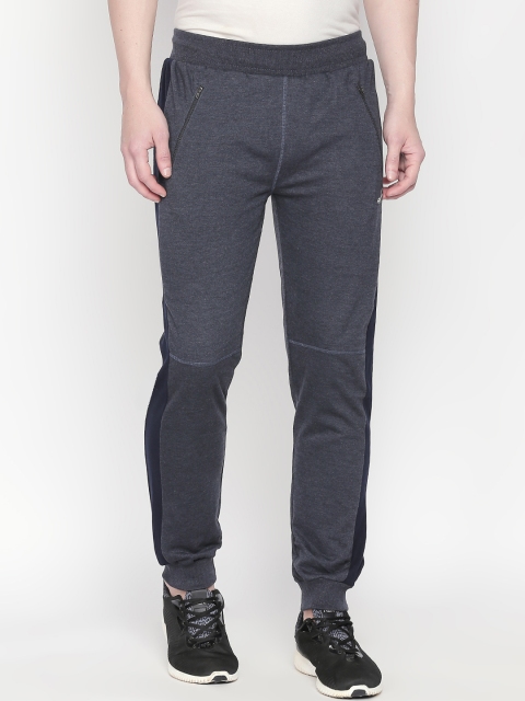 FiTZ Men Blue Self-Design Joggers
