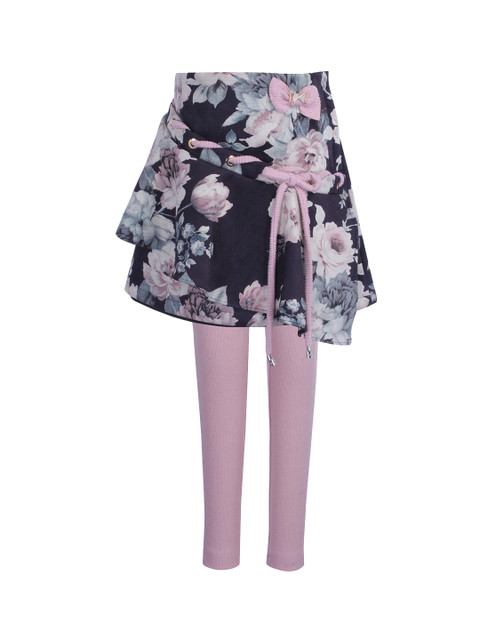 CUTECUMBER Girls Navy Blue & Pink Printed Assymetric Skirt
CUTECUMBER Girls Navy Blue & Pink Printed Assymetric Skirt