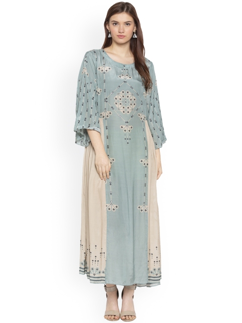 Pernia Pop-Up Shop By SOUP BY SOUGAT PAUL Women Sea Green & Beige Printed A-Line Dress
Pernia Pop-Up Shop By SOUP BY SOUGAT PAUL Women Sea Green & Beige Printed A-Line Dress