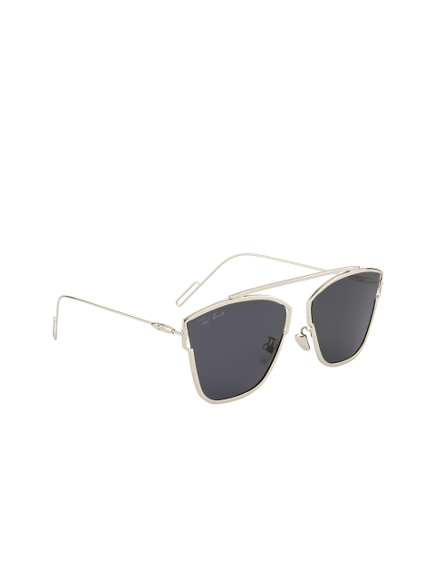 Ted Smith Unisex Aviator Sunglasses TS-1193S, Grey