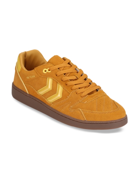 hummel Unisex Yellow Sneakers