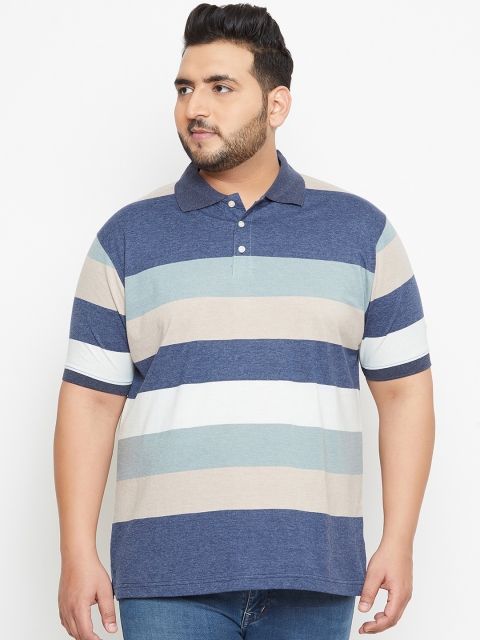 bigbanana Plus Size Men Multicoloured Colourblocked Polo Collar Bio Finish T-shirt, Multi
bigbanana Plus Size Men Multicoloured Colourblocked Polo Collar Bio Finish T-shirt, Multi