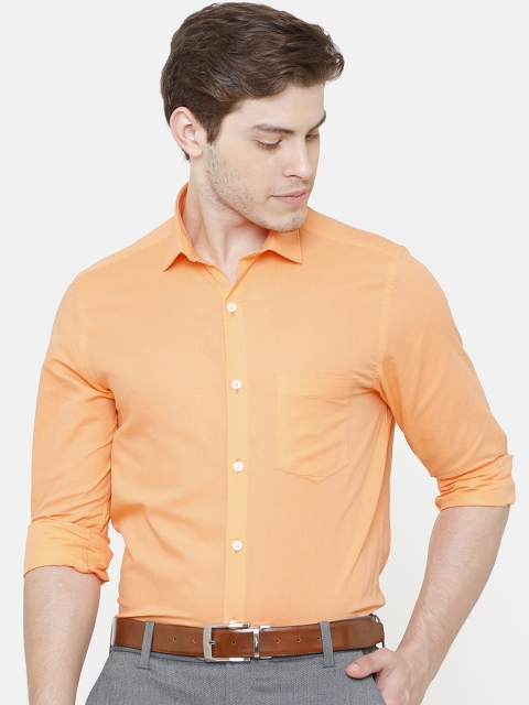 CAVALLO by Linen Club Men Cotton Linen Orange Regular Fit Solid Sustainable Formal Shirt
CAVALLO by Linen Club Men Cotton Linen Orange Regular Fit Solid Sustainable Formal Shirt