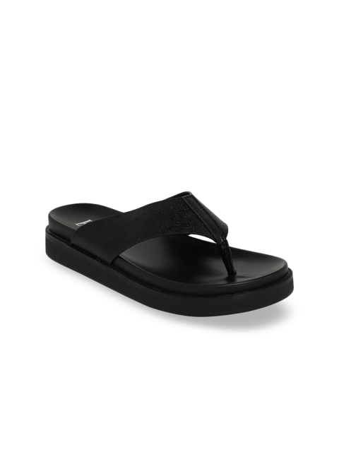 ELLE Women Black Solid Heels