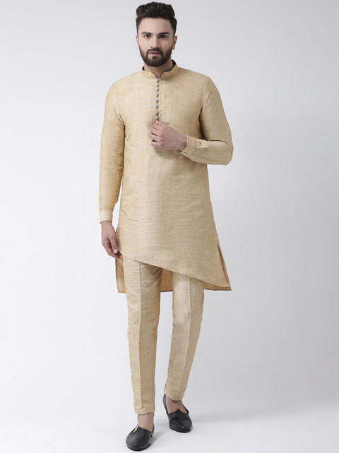 I Know Men Beige Solid Linen Kurta with Trousers
I Know Men Beige Solid Linen Kurta with Trousers